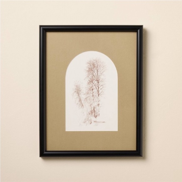Hearth & Hand Other - 11"x14" Sepia Tree Framed Wall Art - Hearth & Hand™ with Magnolia